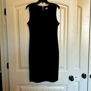 Calvin Kline Sleeveless Sheath Dress Black size 10